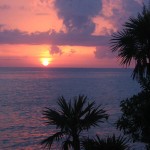 Cozumel, Mexico sunset