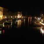 Venice, Italy at night